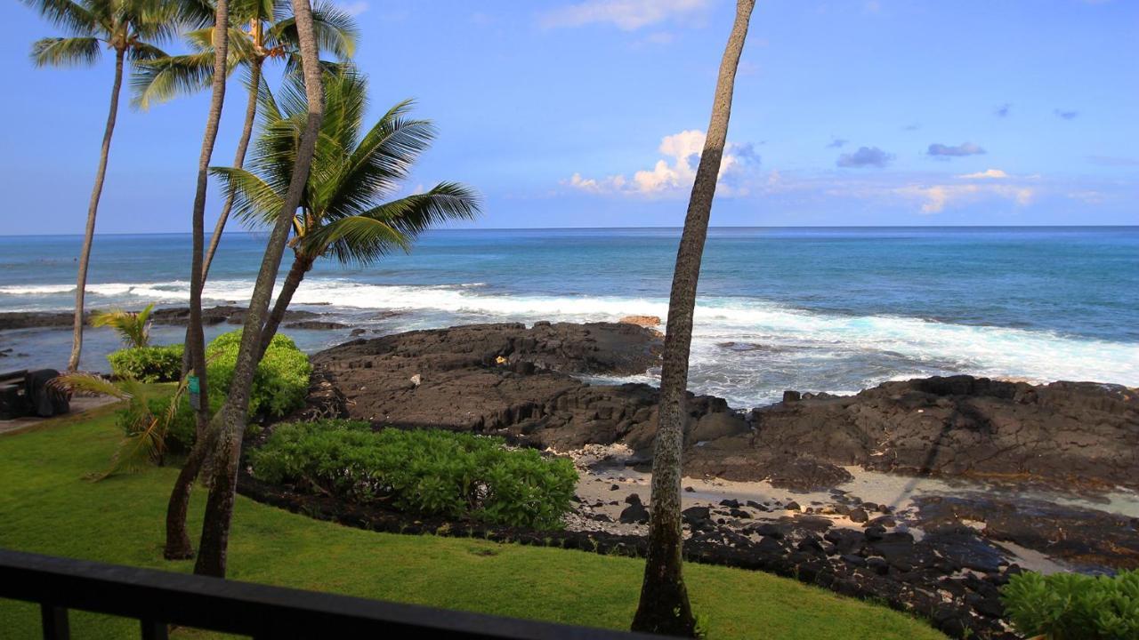 Oceanfront-Incredible Views, Surf Break & Romantic Sunsets At Bali Kai 223 Kailua-Kona Exterior foto